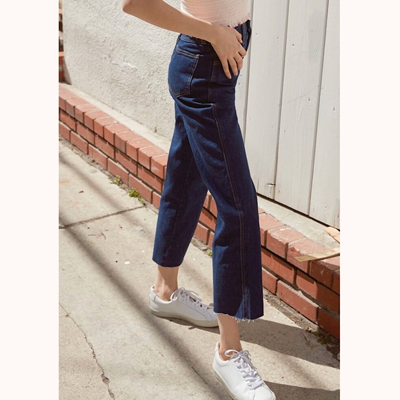 JOHN GALT BRANDY MELVILLE Dark Wash Wide Leg Jeans - Picture 2 of 8